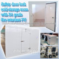 Safety door lock cold storage room with B1 grade fire retardant PU
